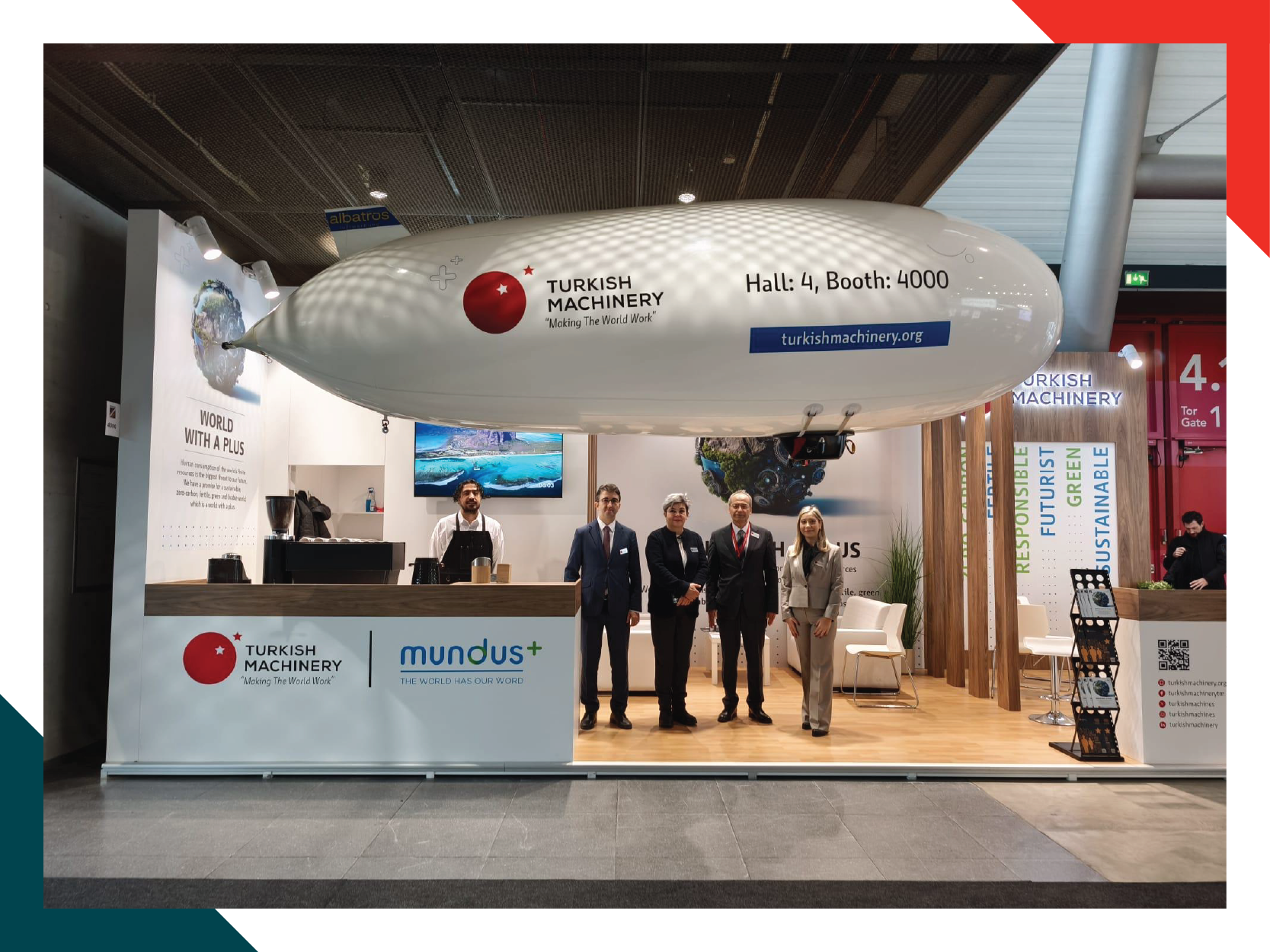 Türkiye’nin Makinecileri Blechexpo Fuarına katıldı